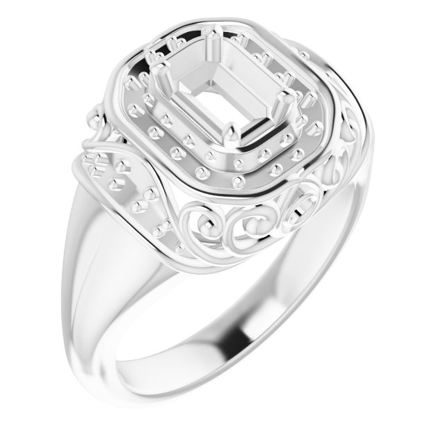 14k White Gold