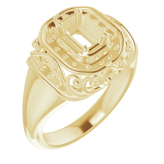14k Yellow Gold