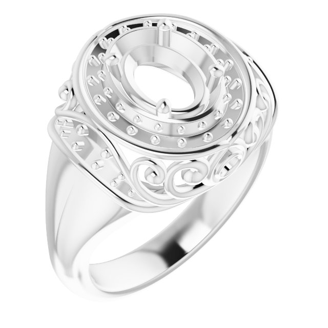 Halo-Style Engagement Ring