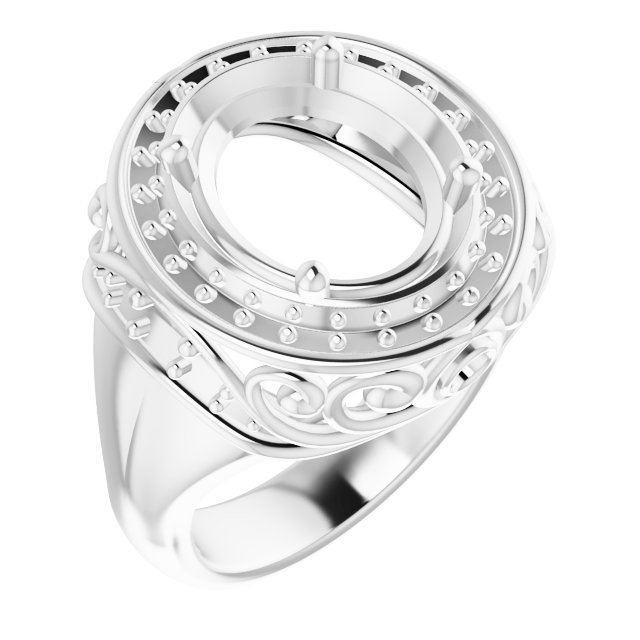 Halo-Style Engagement Ring
