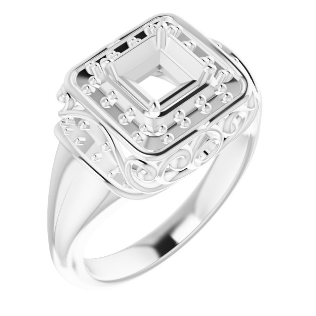 Halo-Style Engagement Ring
