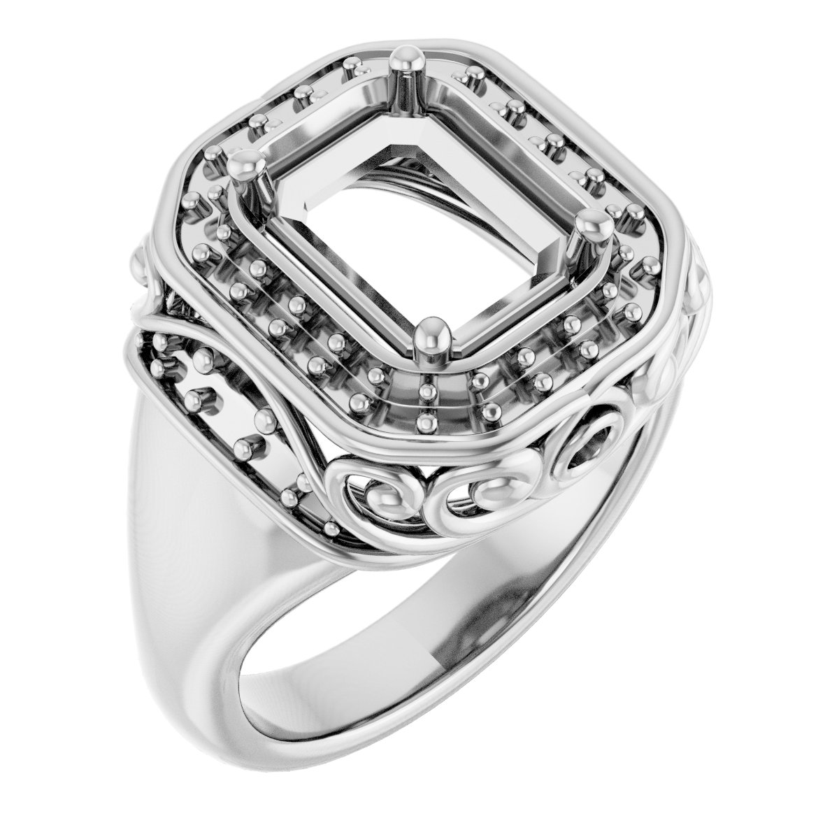 Halo-Style Engagement Ring