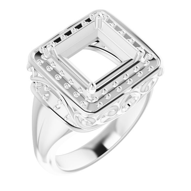 Halo-Style Engagement Ring