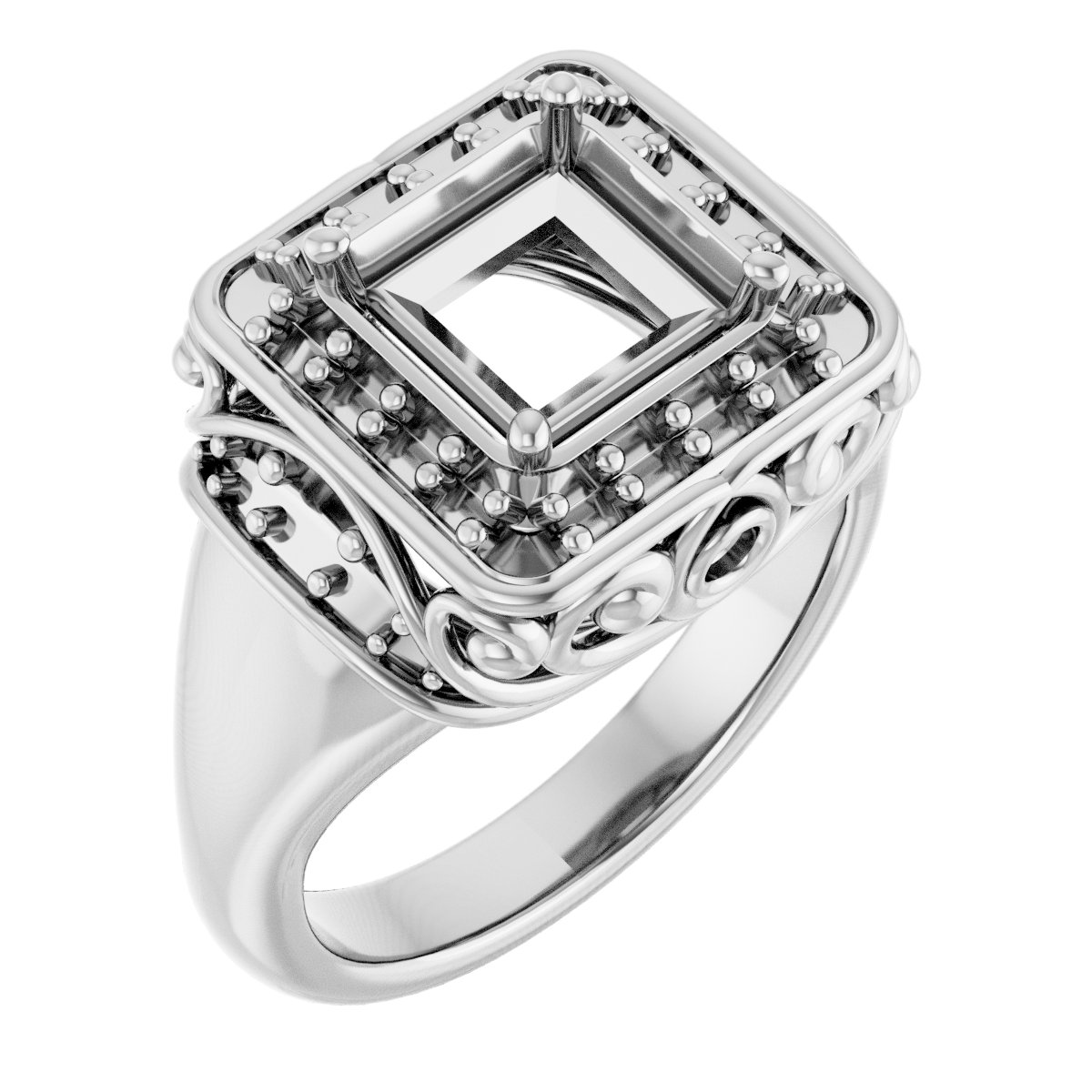 Halo-Style Engagement Ring