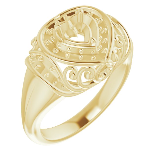 14k Yellow Gold