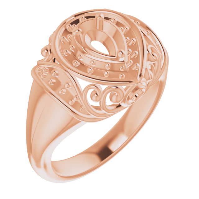 14k Rose Gold