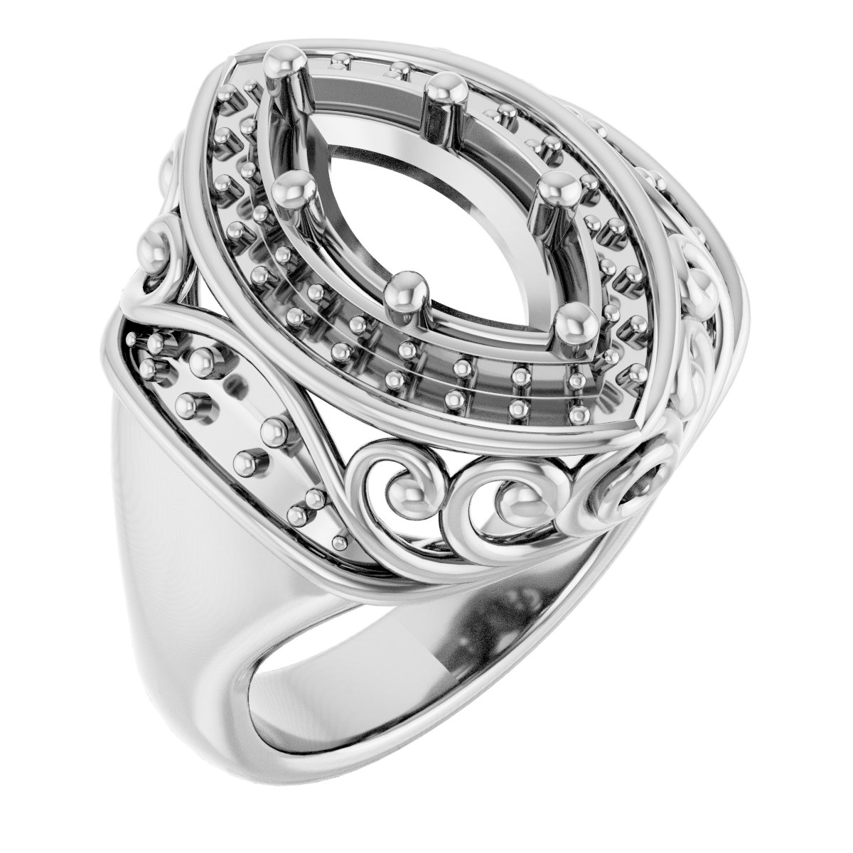 Halo-Style Engagement Ring