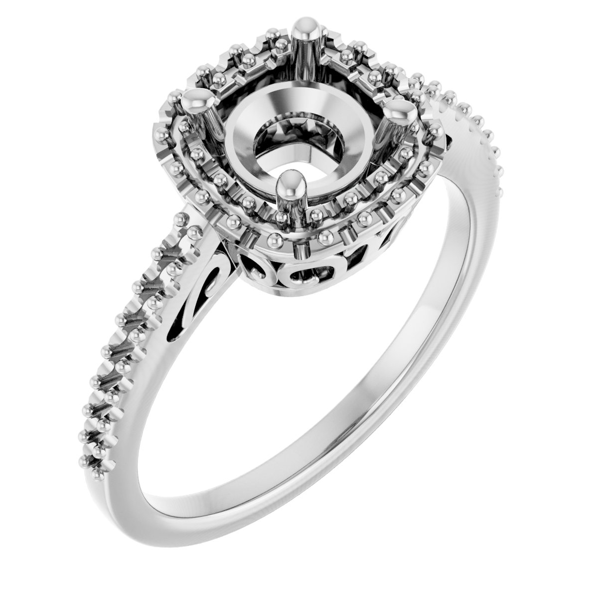 Halo-Style Ring
