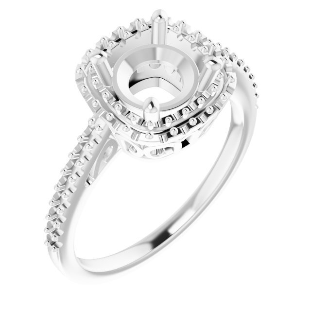Halo-Style Ring