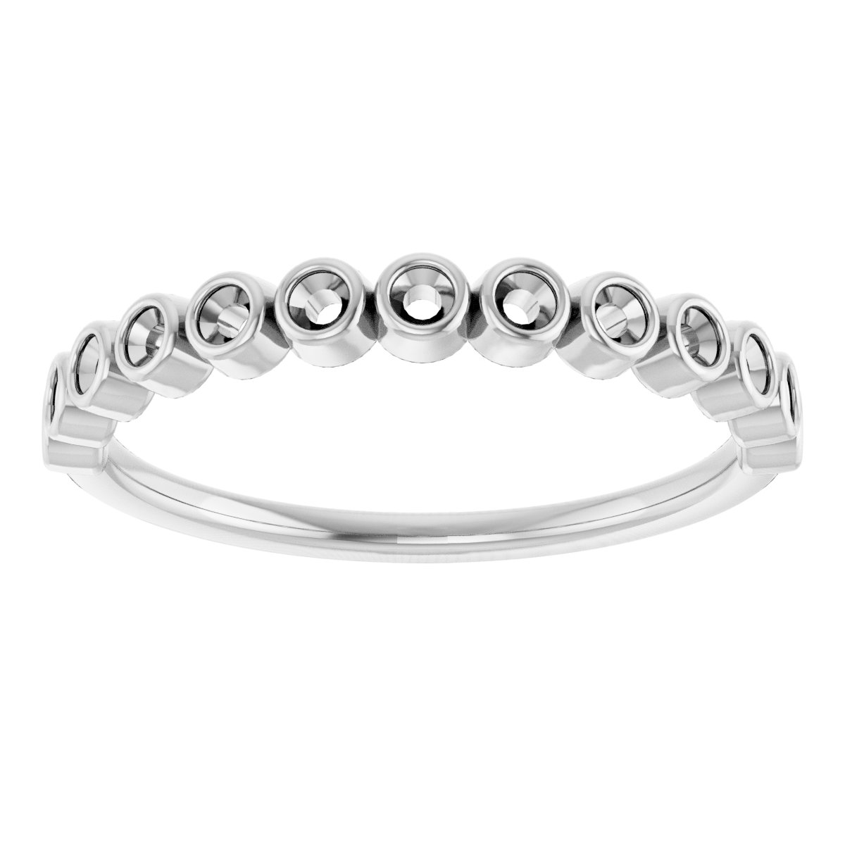 14K White 1/5 CTW Lab-Grown Diamond Anniversary Band