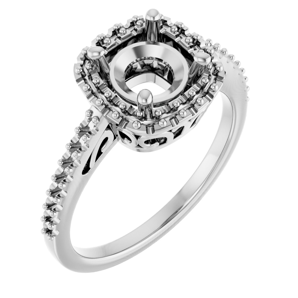 Halo-Style Ring