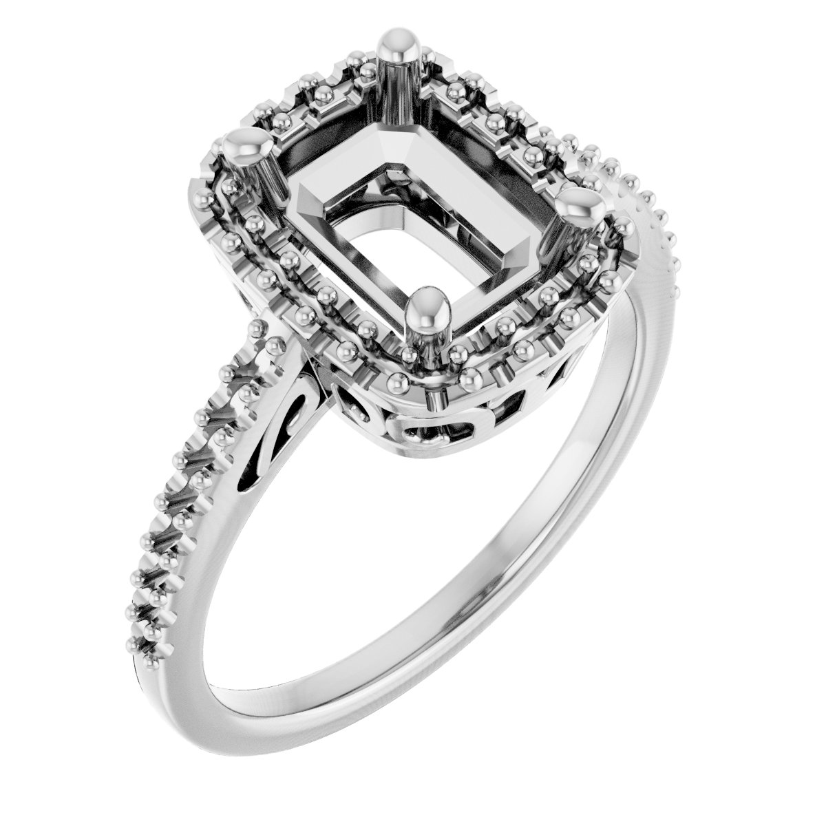 Halo-Style Ring