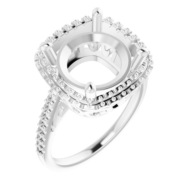Halo-Style Ring