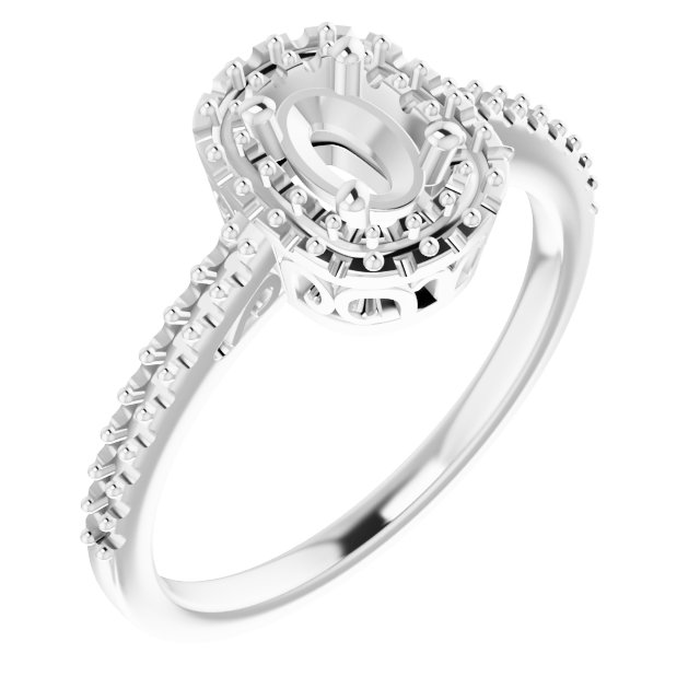 Halo-Style Ring