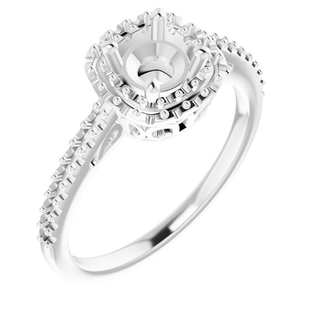 Halo-Style Ring