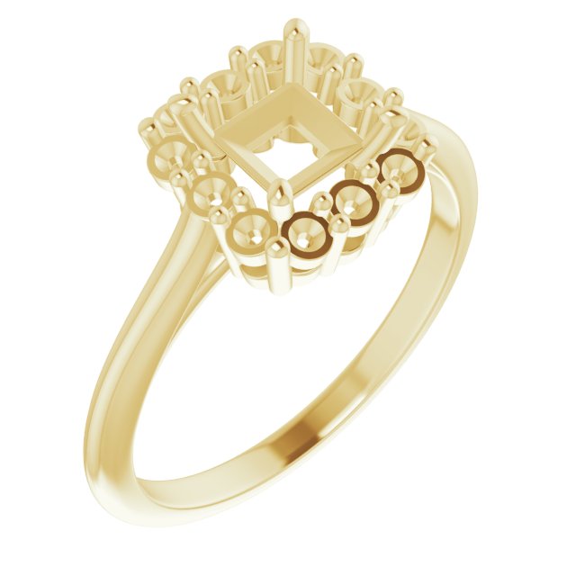 Halo-Style Ring