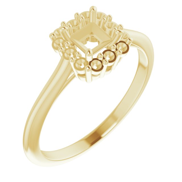 Halo-Style Ring