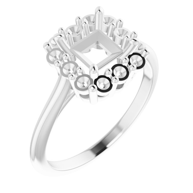 Halo-Style Ring