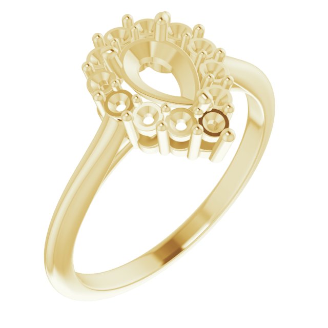 Halo-Style Ring