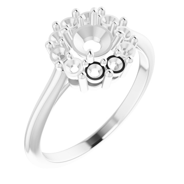 Halo-Style Ring