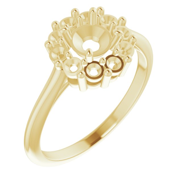 Halo-Style Ring