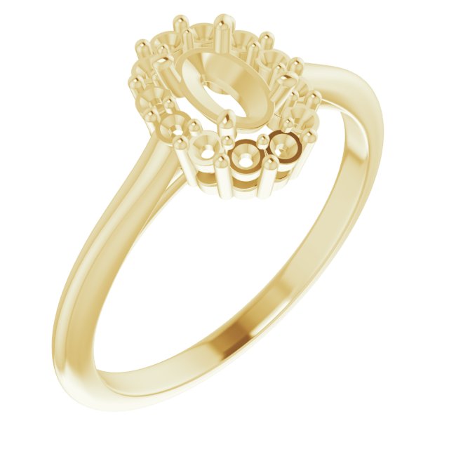 Halo-Style Ring