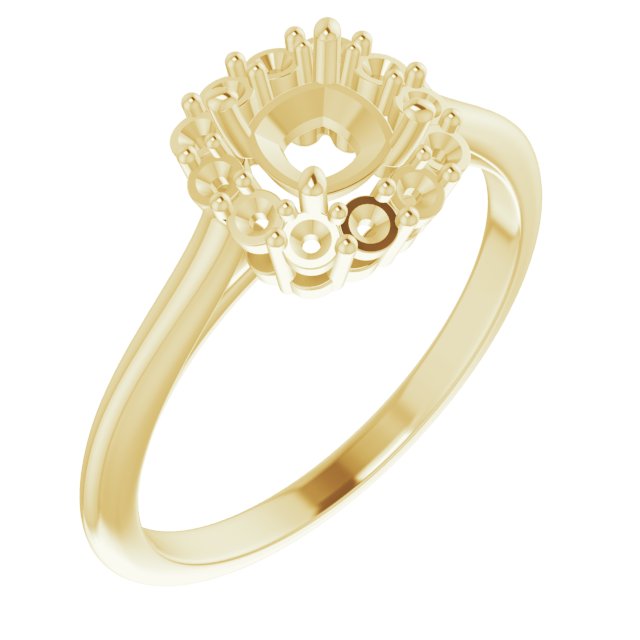 Halo-Style Ring