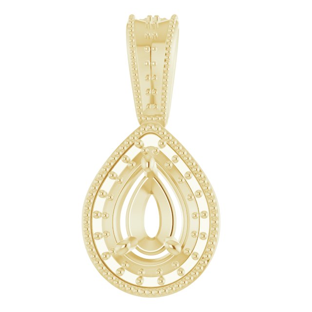 14k Yellow Gold