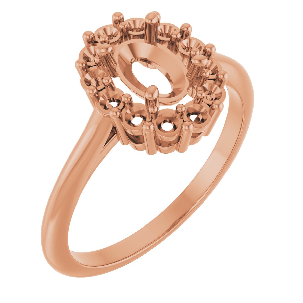 Halo-Style Ring