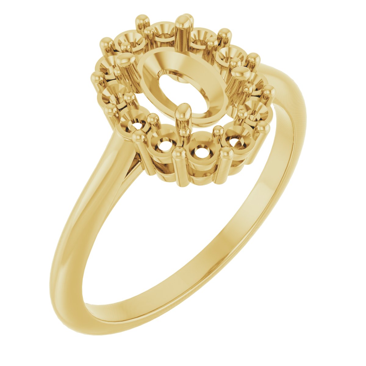 Halo-Style Ring