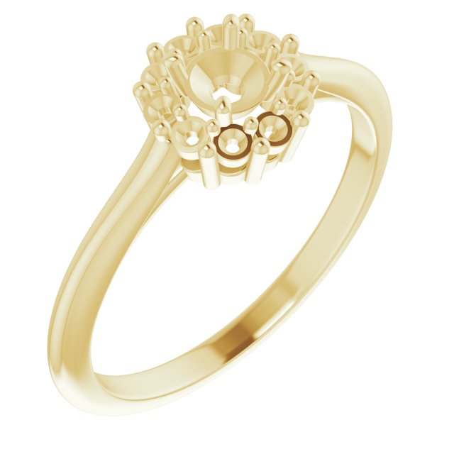 Halo-Style Ring