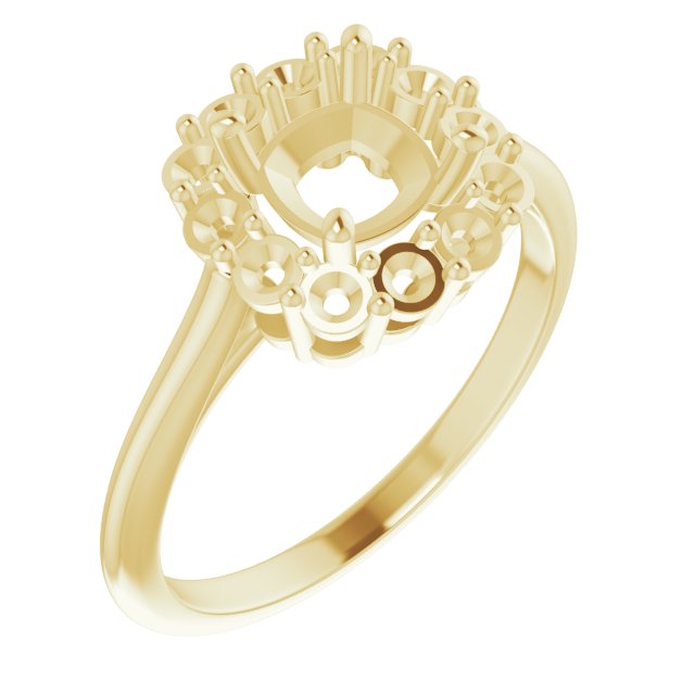 Halo-Style Ring