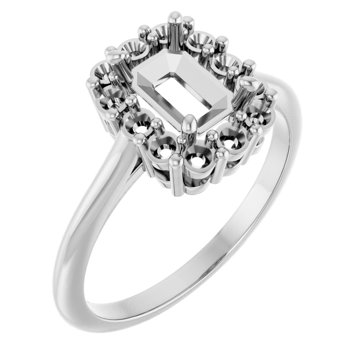 Halo-Style Ring