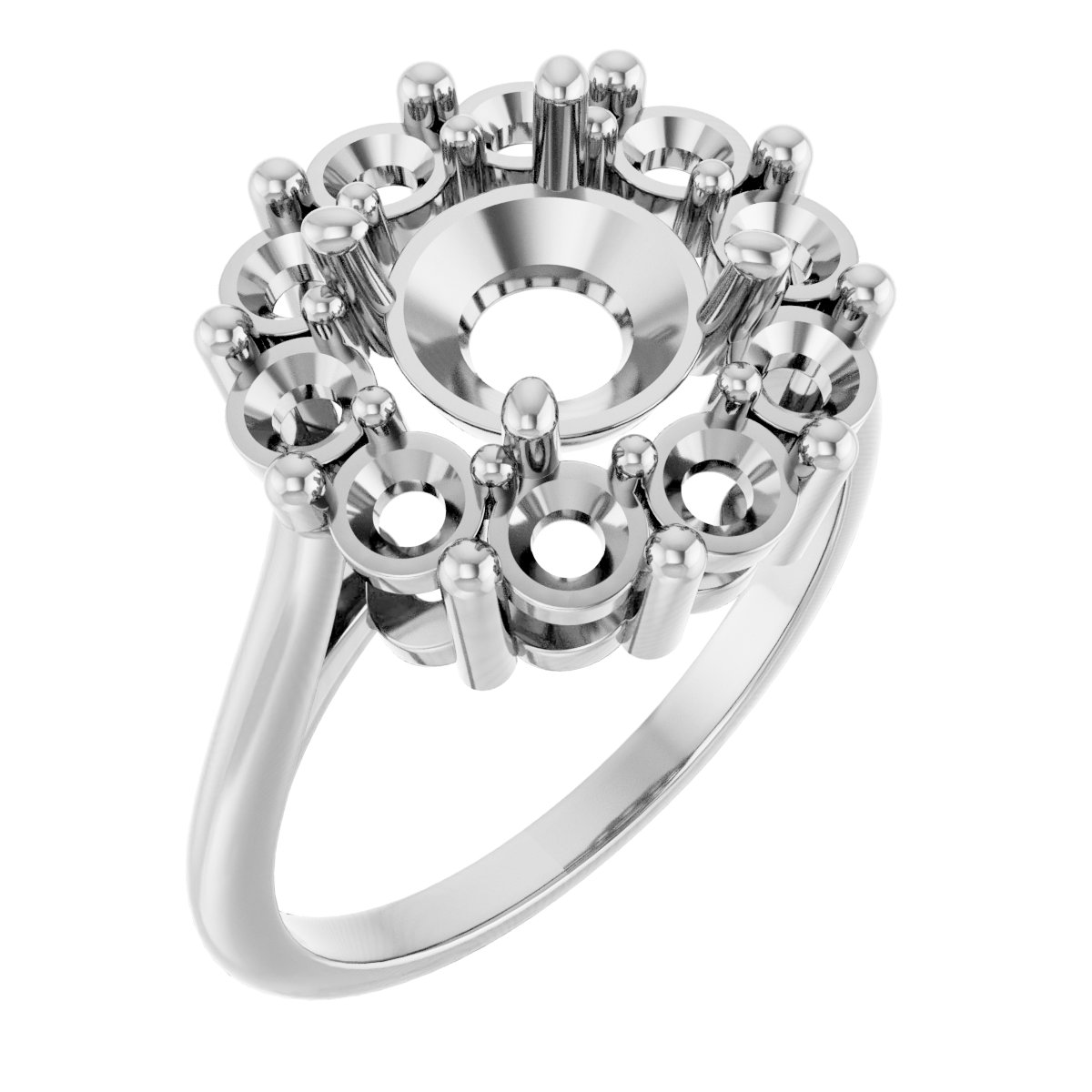 Halo-Style Ring