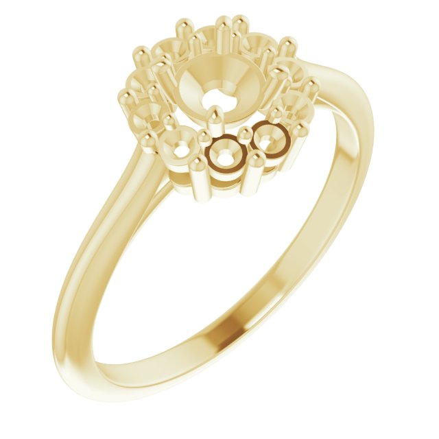 Halo-Style Ring