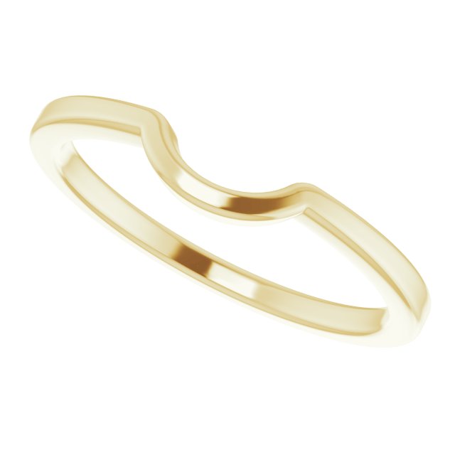 14K Yellow Gold Matching Band