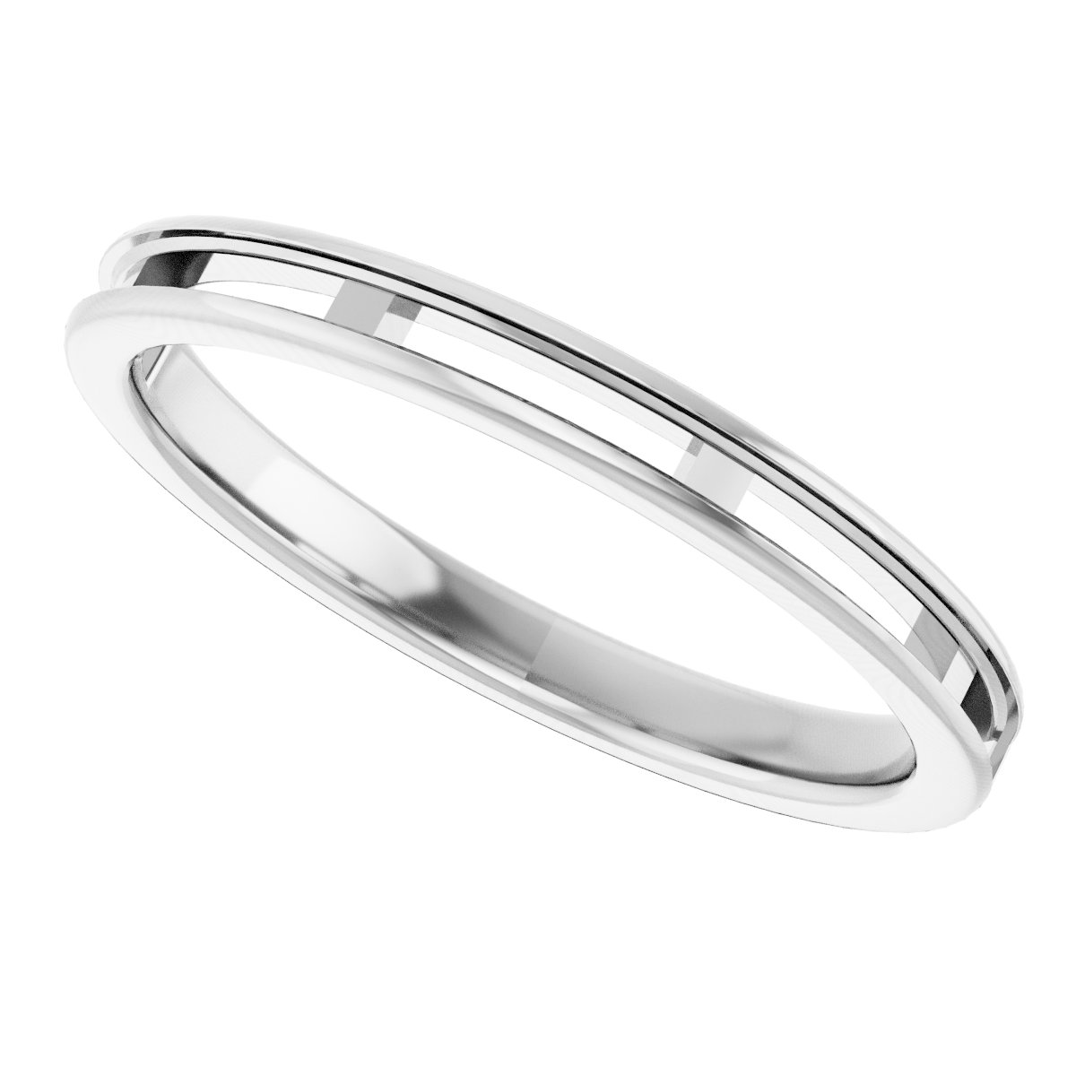 14K White 1/5 CTW Diamond Anniversary Band