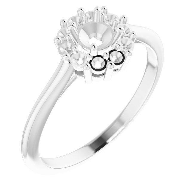 Halo-Style Ring