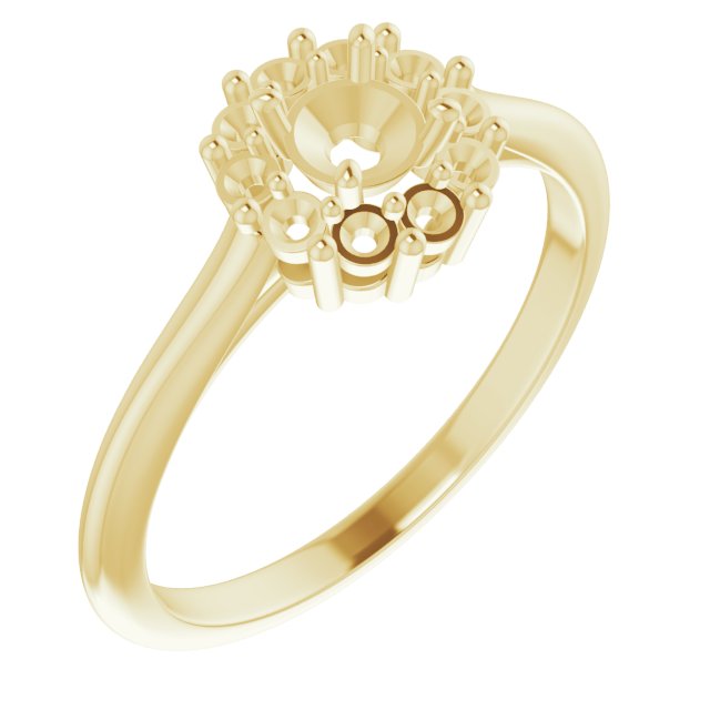 Halo-Style Ring