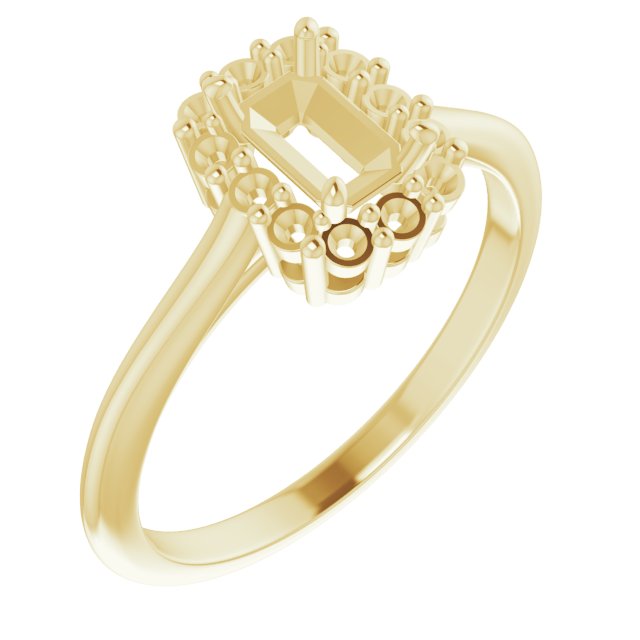 Halo-Style Ring