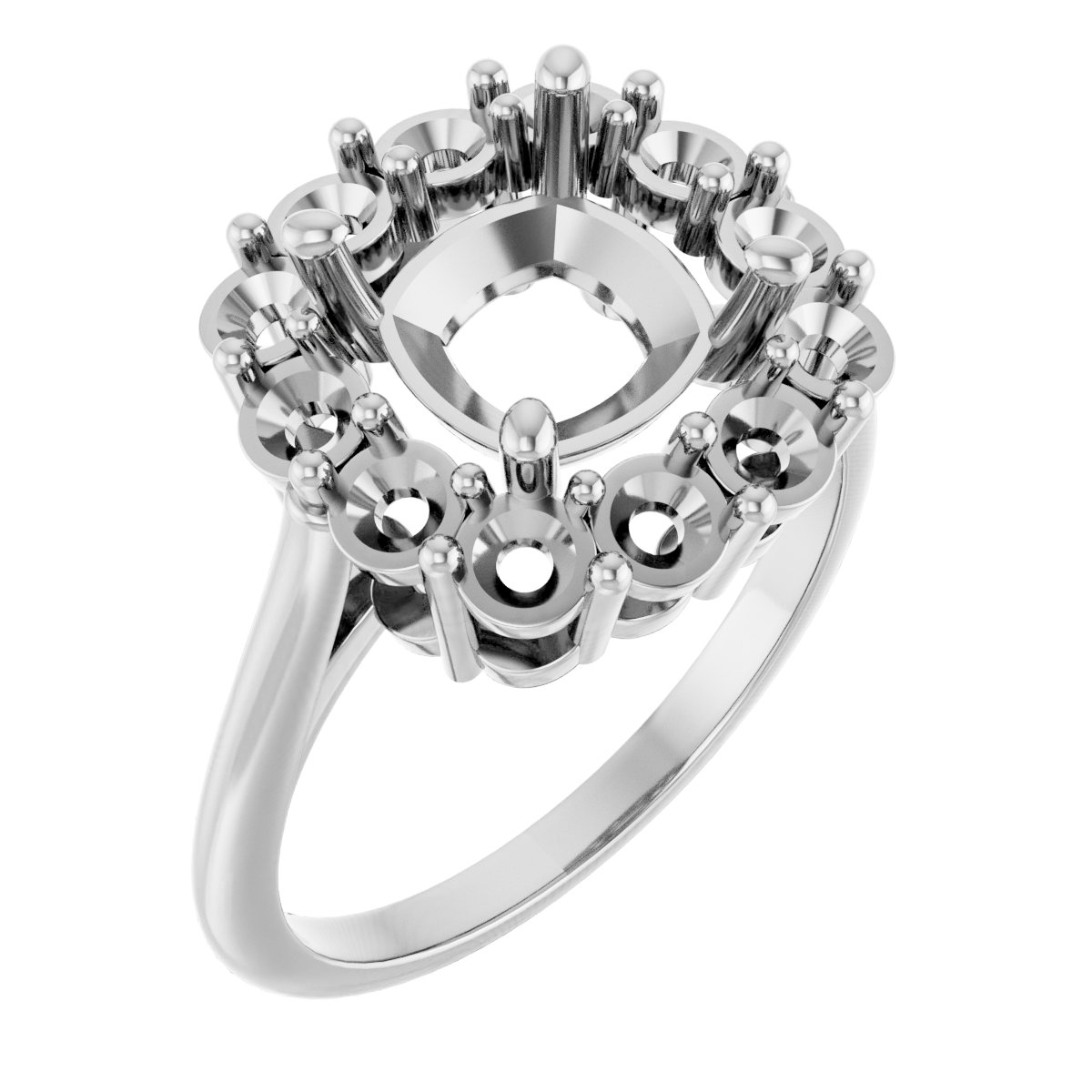 Halo-Style Ring
