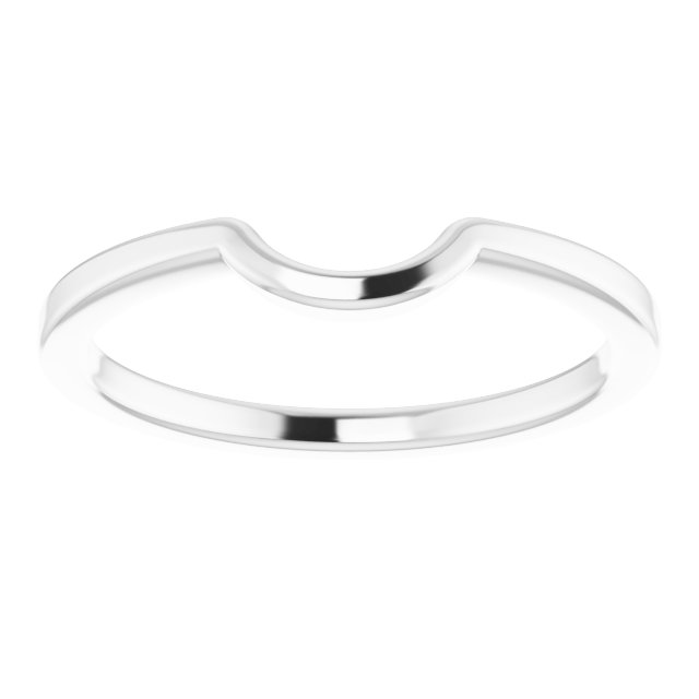 14K White Matching Band-3