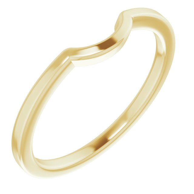14K Yellow Gold Matching Band