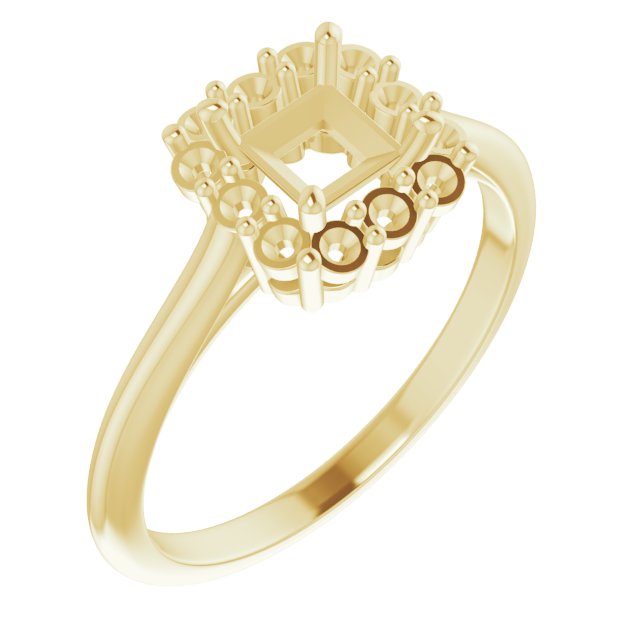 Halo-Style Ring