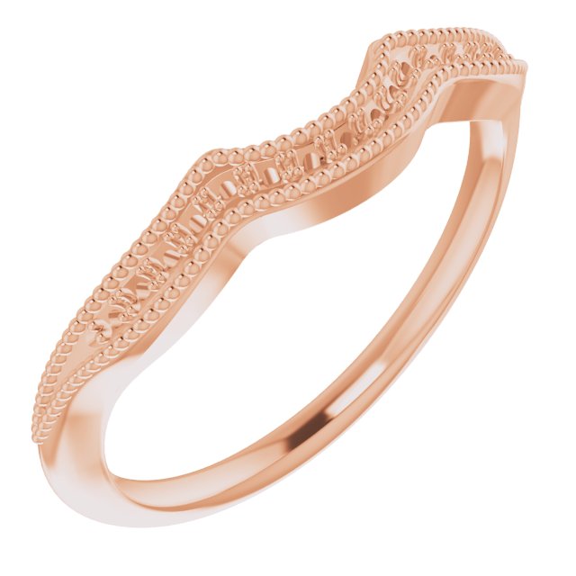 Accented Vintage-Inspired Engagement Ring or Band