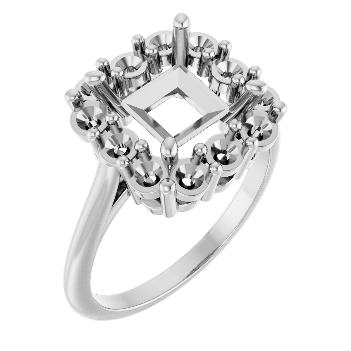Halo-Style Ring
