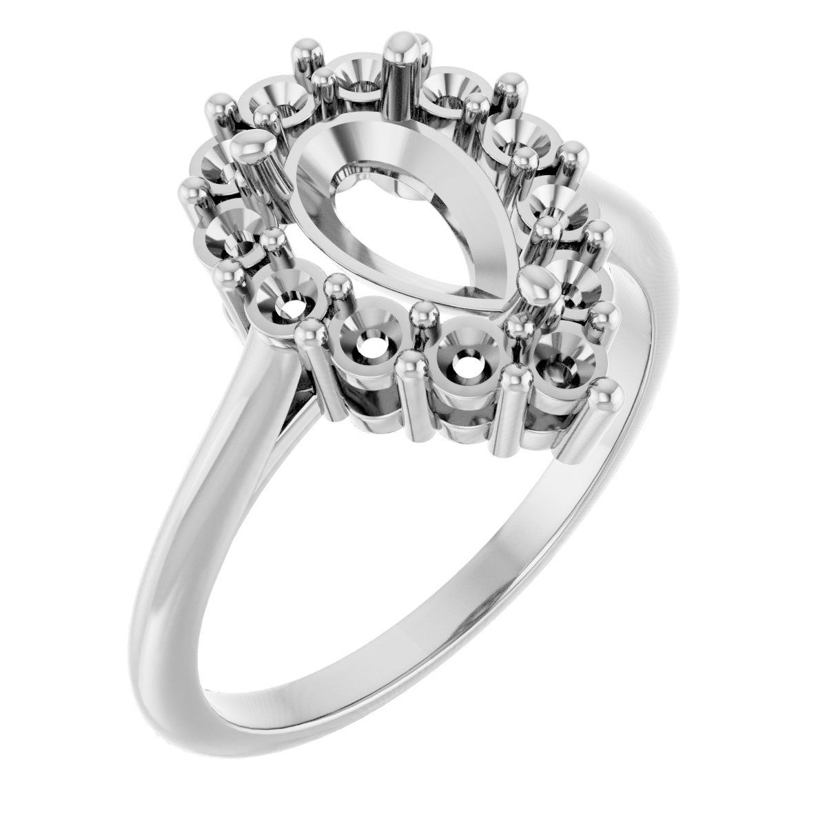 Halo-Style Ring