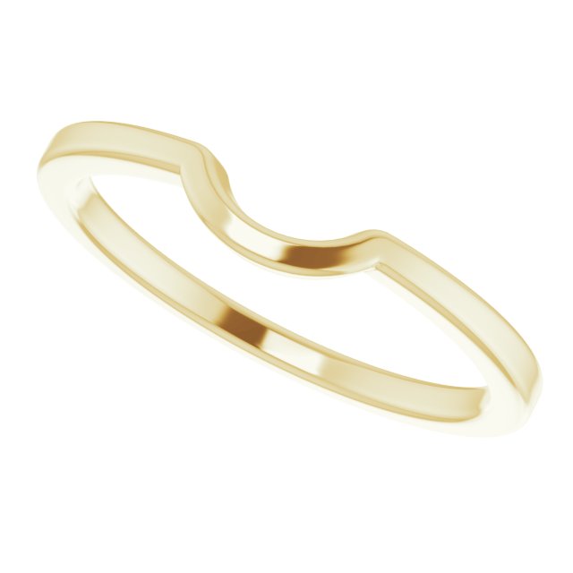 14K Yellow Gold Matching Band
