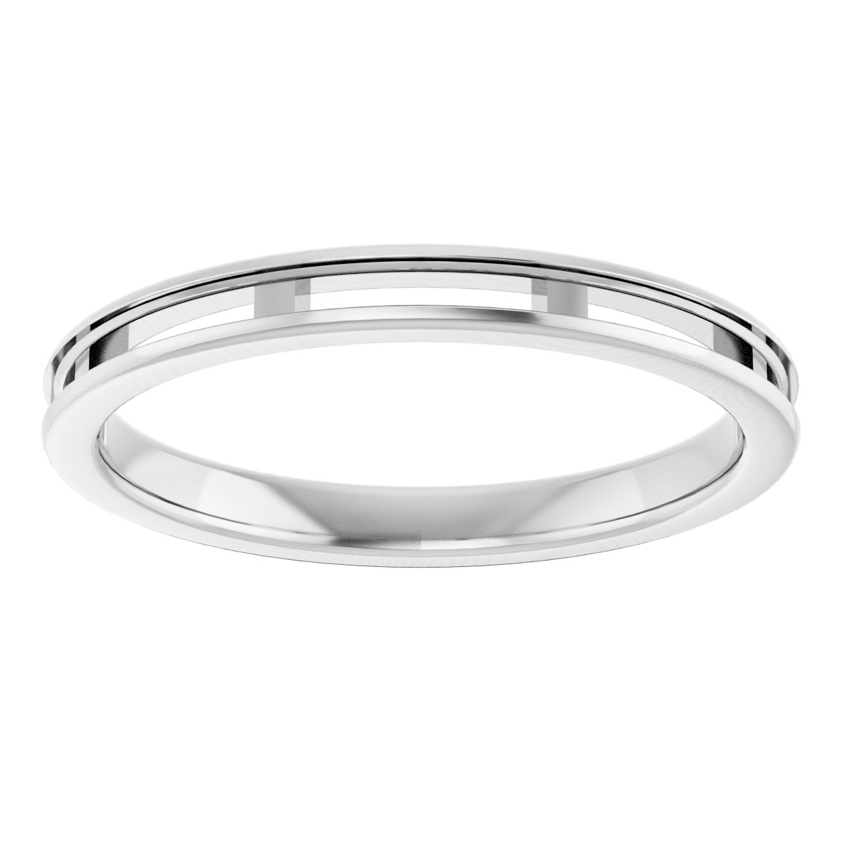 14K White 1/5 CTW Diamond Anniversary Band