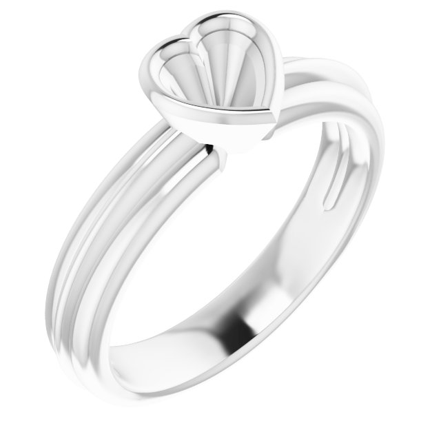 Bezel-Set Solitaire Engagement Ring